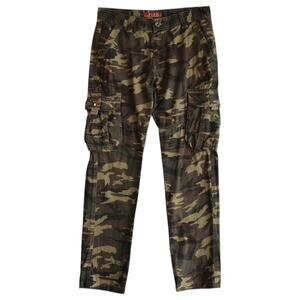 Vigo Camo Cargo Pants Woodland Camouflage Size 30x30 Unisex